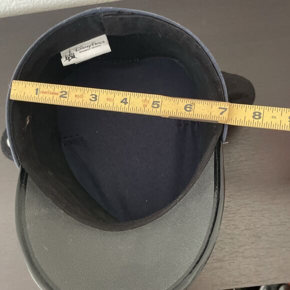 Disney Parks Mickey Mouse Ear Conductor Hat Red Car Trolley Size S/MD *READ* - Picture 12 of 12